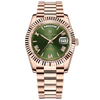 Full Rose Gold Green